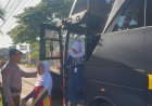 Satbrimob Polda Banten Hadirkan Bus Gratis untuk Para Pelajar di Kota Serang