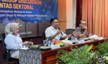 Ditreskrimsus Polda Banten Gelar FGD Lintas Sektoral Bahas Penegakan Hukum dan Solusi Pertambangan Ilegal